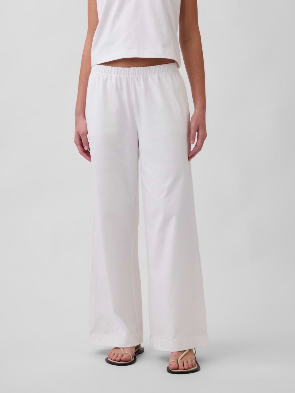 Gap Knit Wide-Leg Pants
